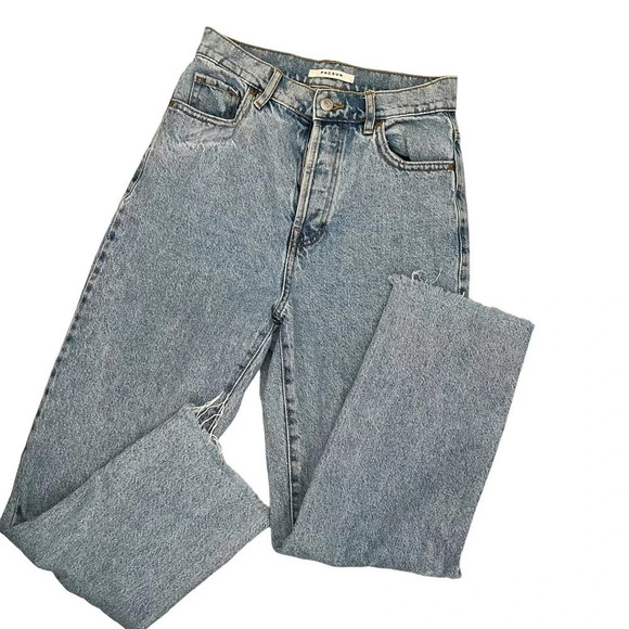 PacSun High Rise Straight Button Fly Jeans Size 25 - Picture 7 of 8